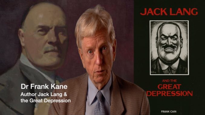 Jack Lang & the Great Depression